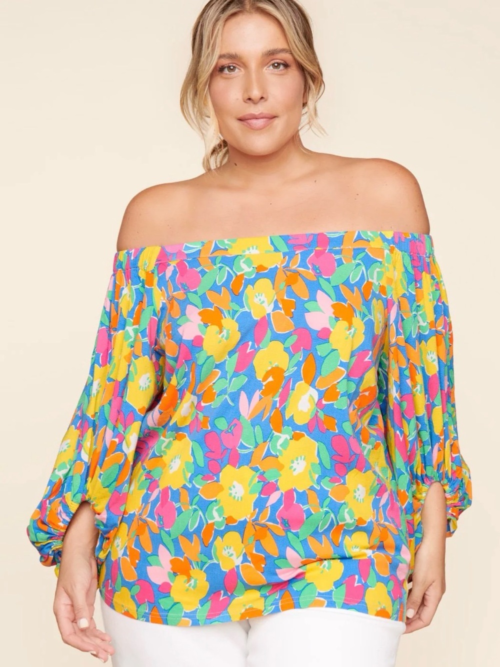 Sugarlips Yara Floral Off The Shoulder Top